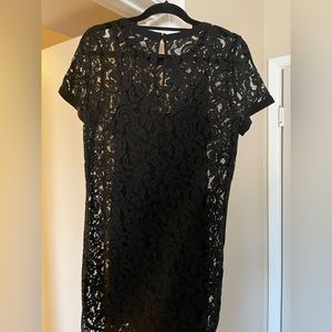 Michael Kors Black Lace Dress size 6